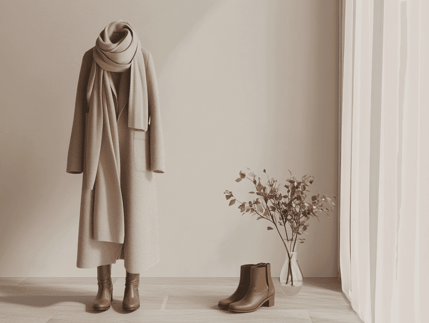 Close-up of a luxury handbag with no visible branding