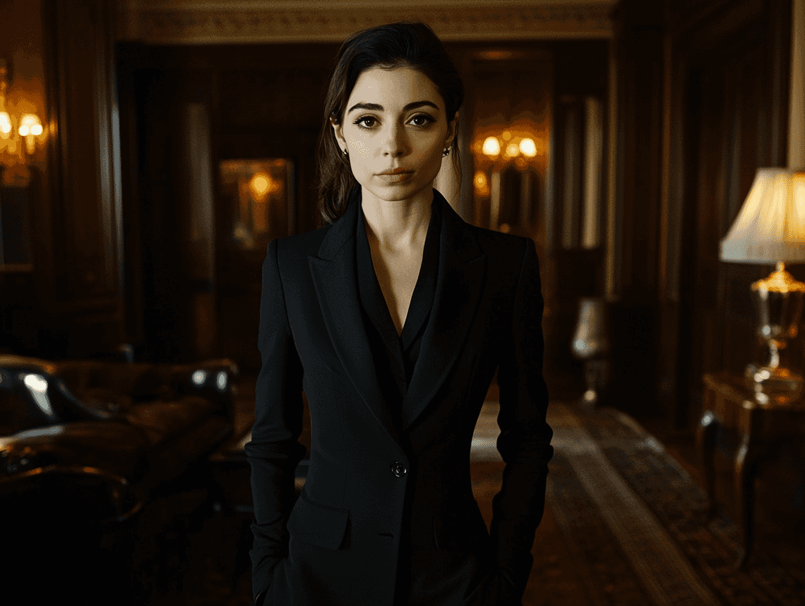 A dramatic and gritty depiction of Gotham City at night, with a focus on its dark alleys and towering skyscrapers.