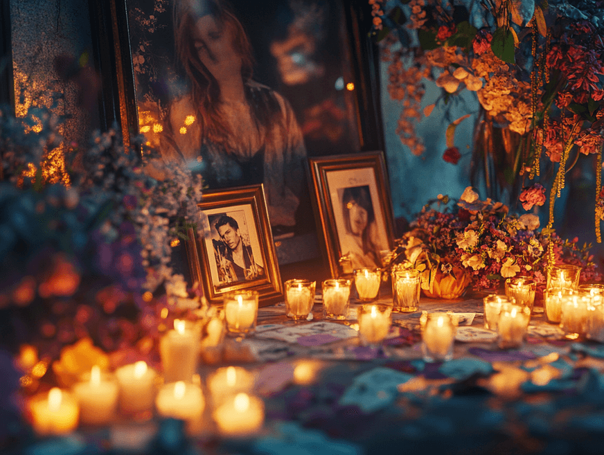 A heartfelt tribute image reflecting the outpouring of support for Jeff Baena and Aubrey Plaza.