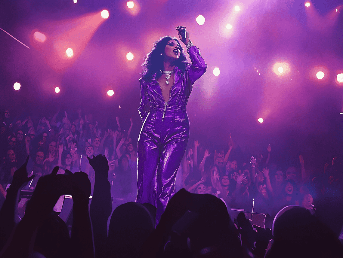 A vibrant mural of Selena Quintanilla, celebrating her legacy as the Queen of Tejano Music