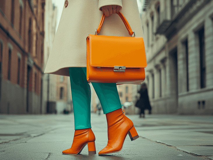A pair of classic white sneakers styled with casual and formal outfits