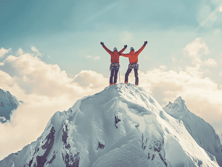 A serene plateau surrounded by mountains, symbolizing moments of rest and reflection