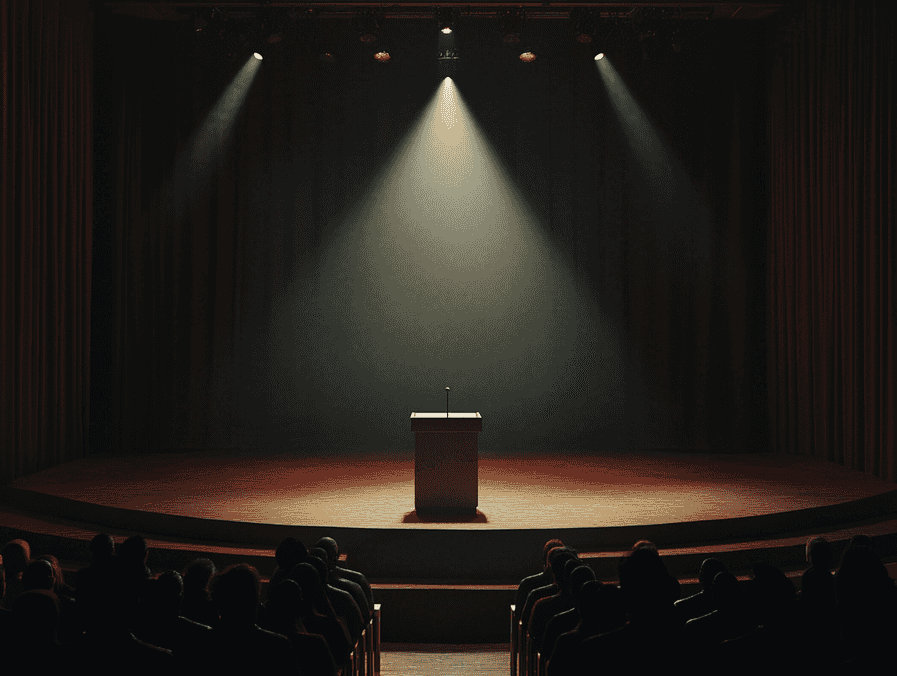 A candlelit vigil with fans holding posters of Jeff Baena's films