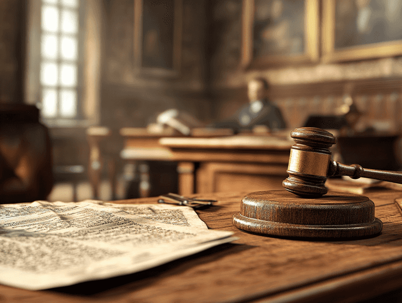 A close-up of a microphone at a press conference, symbolizing breaking news