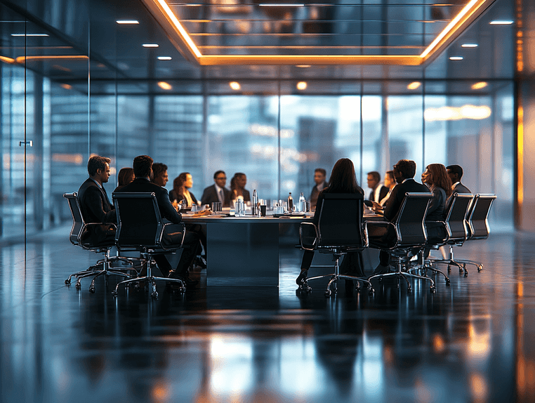 A glamorous Golden Globes stage setup, symbolizing the high stakes of hosting