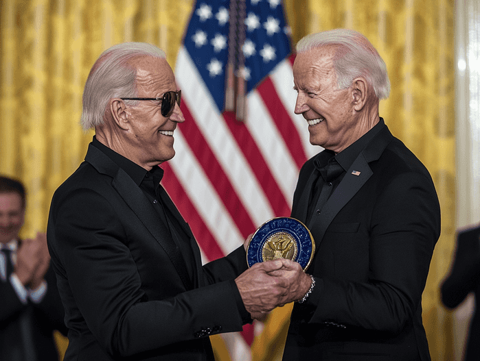 A crowd of fans cheering for Bono during a U2 concert, with a spotlight on the singer