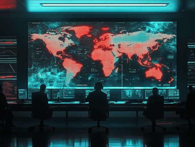 A breaking news scene with reporters and cameras capturing the moment