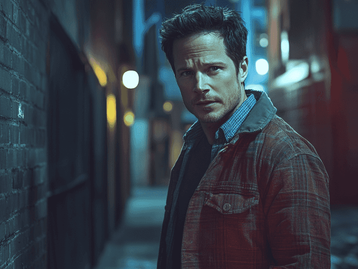 Scott Wolf in a dramatic scene