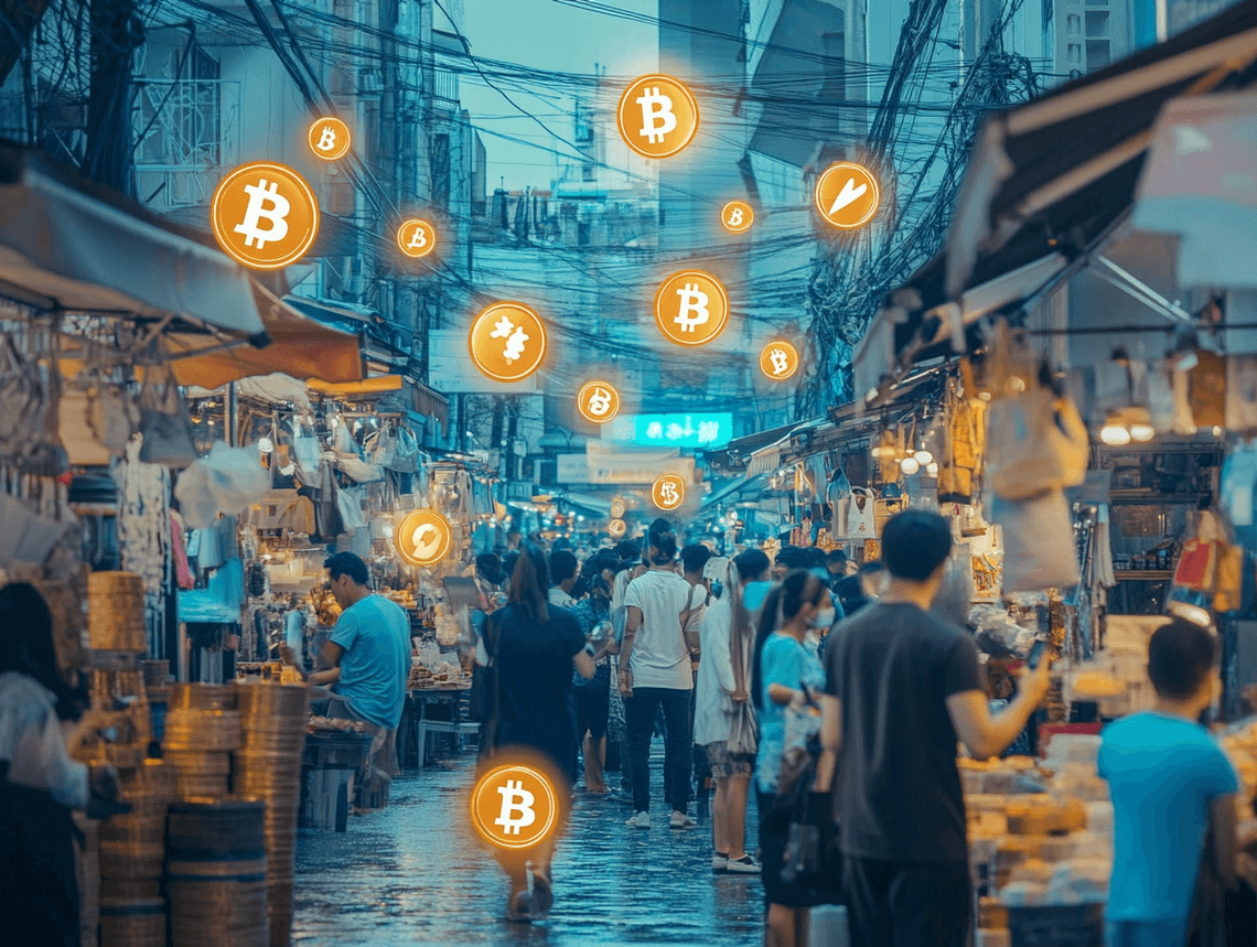 A green financial graph representing sustainable investments