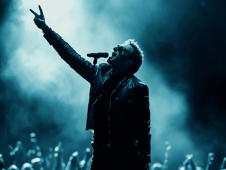 A symbolic image of a medal resting on a table, representing achievement and recognition