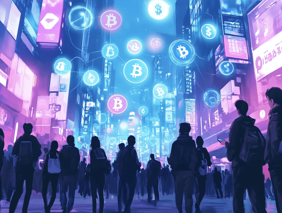 A sleek AI-powered financial dashboard on a computer screen