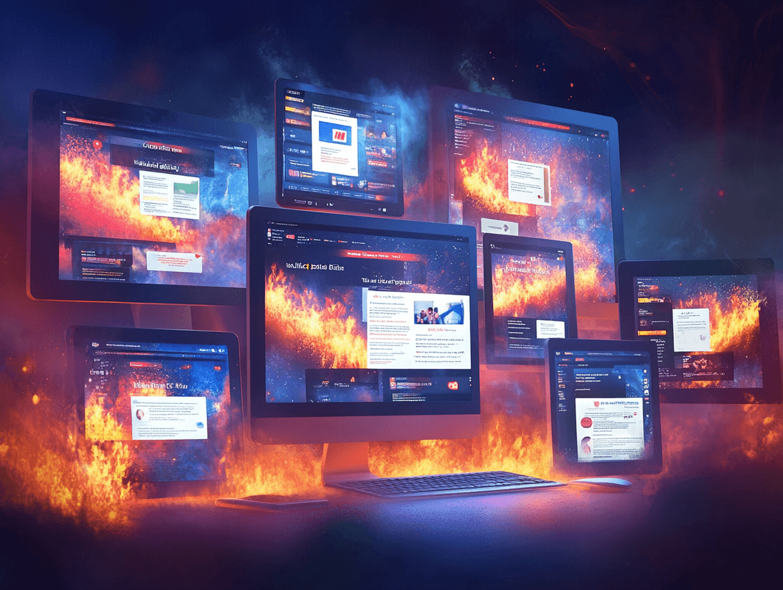 A breathtaking view of ancient dinosaur tracks preserved in stone