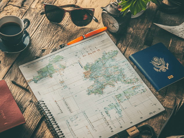 A family enjoying a long weekend getaway at the beach