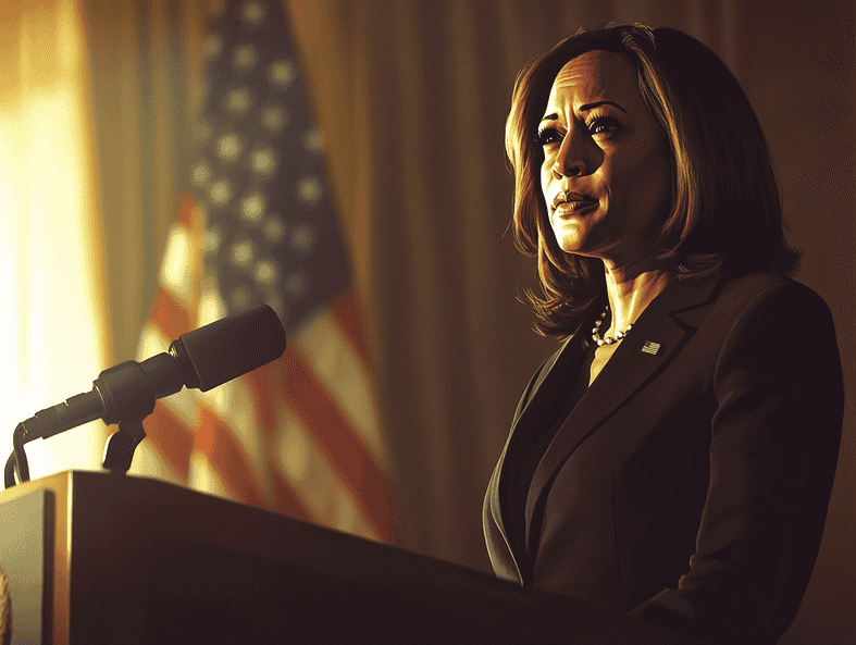 A divided crowd of protesters and supporters outside the Capitol