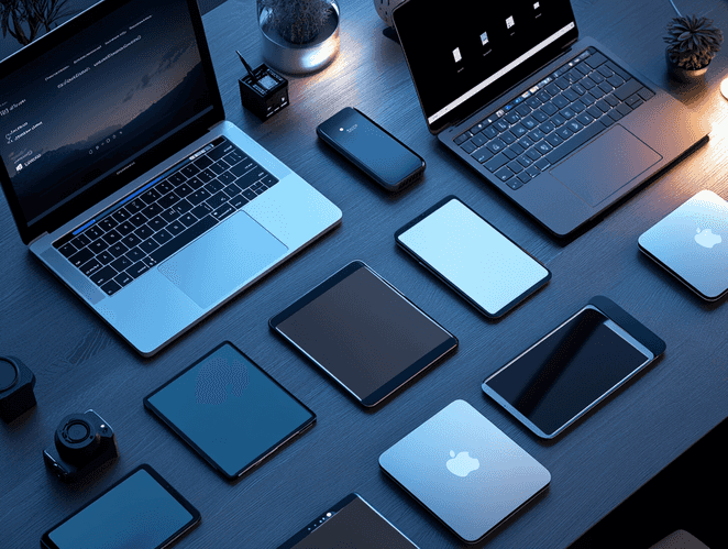 A close-up of a Snapdragon X Elite chip on a motherboard