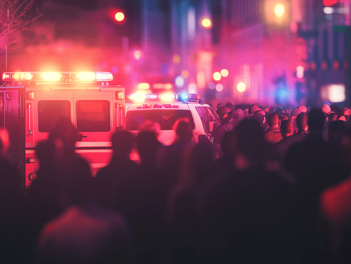 An intense moment showing investigators uncovering new evidence.