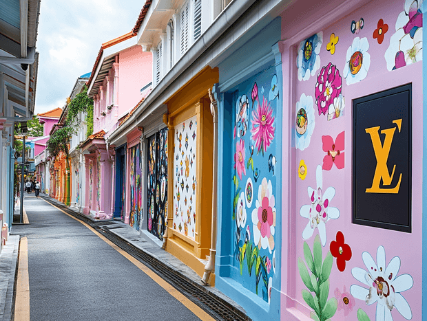Artistic Displays in Joo Chiat