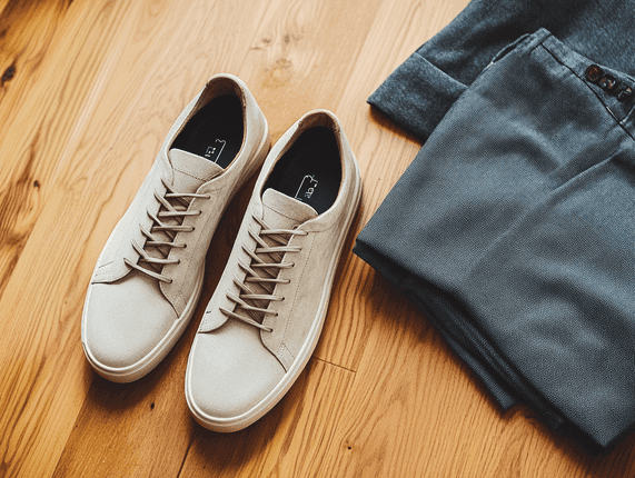 A collection of trendy sneakers in various styles and colors for 2024