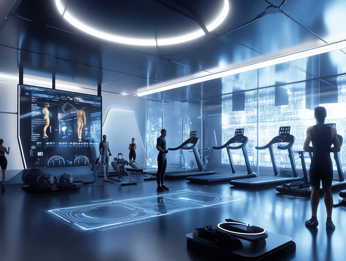 A visually striking and relevant image representing health and wellness trends in 2025