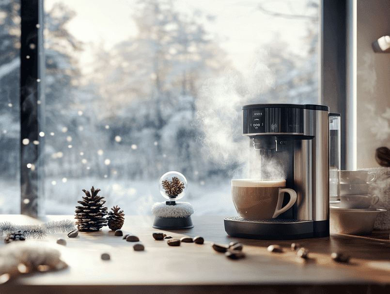 A cozy bedroom with an electric blanket and warm lighting