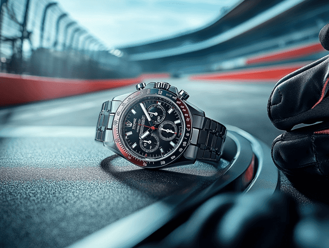 A TAG Heuer Formula 1 watch styled with a modern outfit