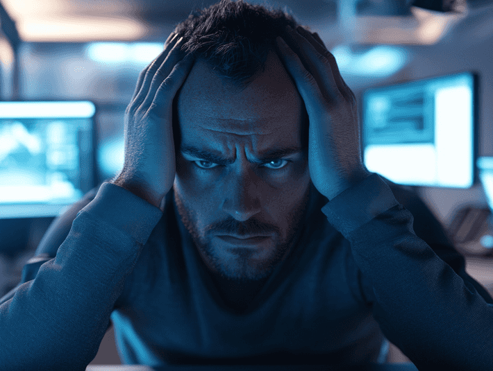 A corporate boardroom with a tense atmosphere, symbolizing internal dissent