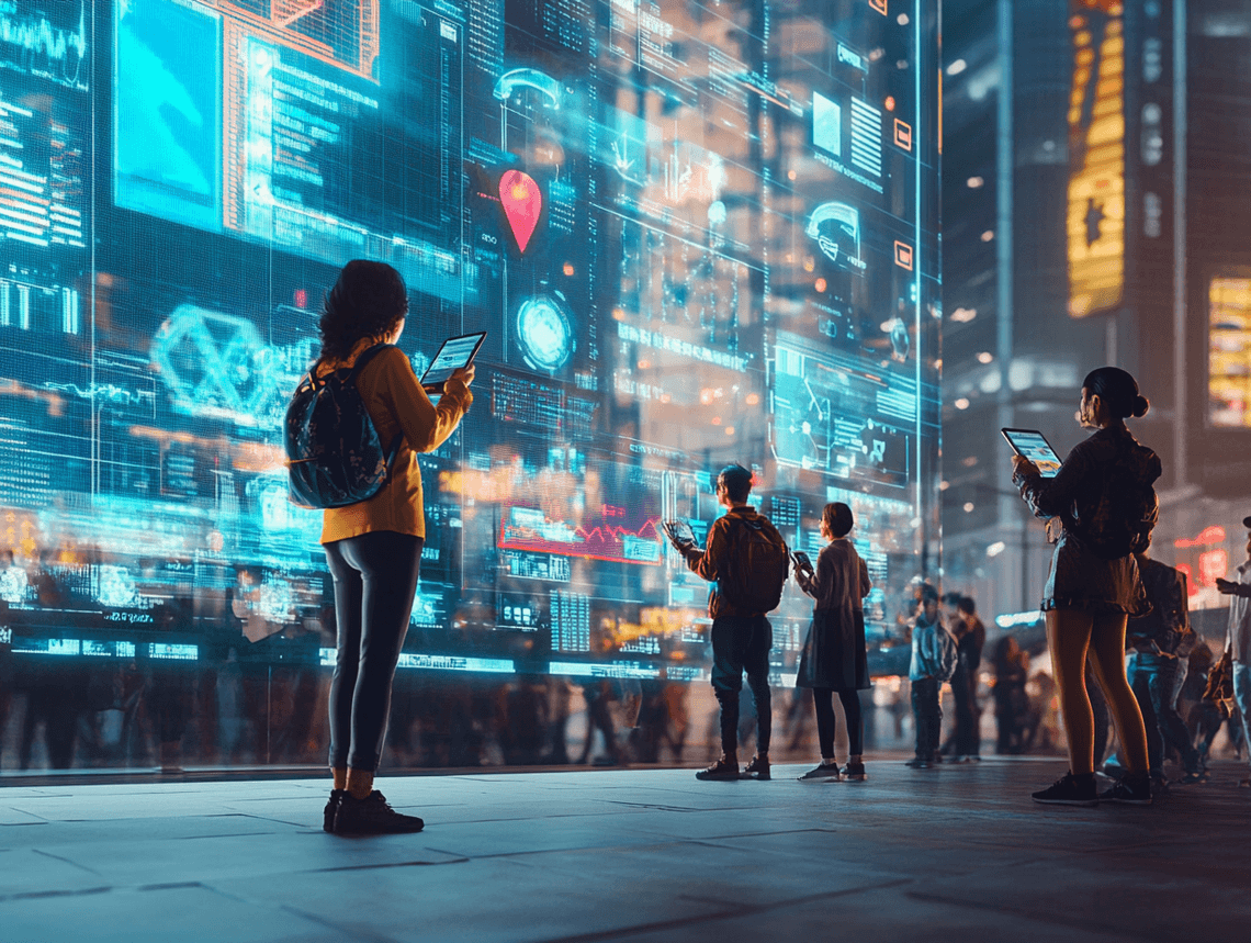 A fintech app interface showing investment options and user-friendly design