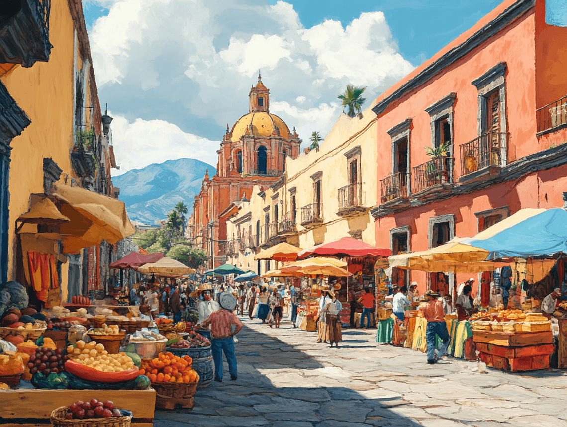 A scenic view of Auckland's skyline with mountains and water in the background