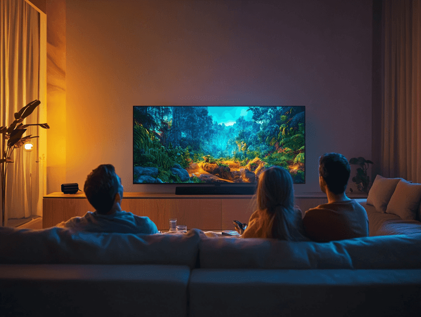 A vibrant streaming interface showcasing educational documentaries