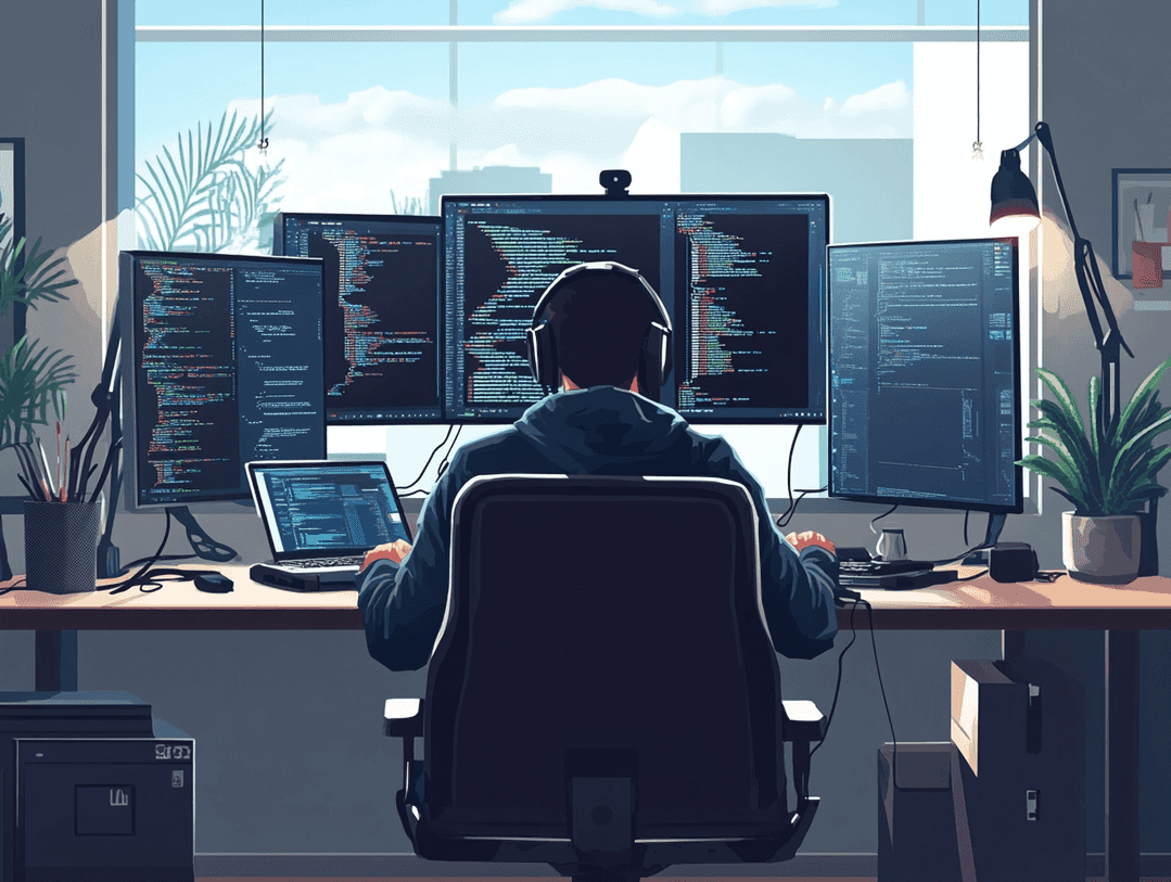 A visually striking thumbnail image representing downloadable tools and software