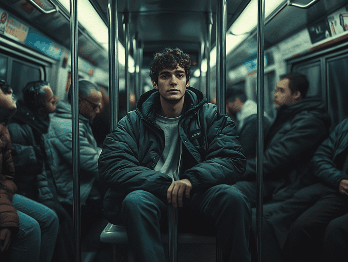 A celebrity casually grocery shopping in sweatpants