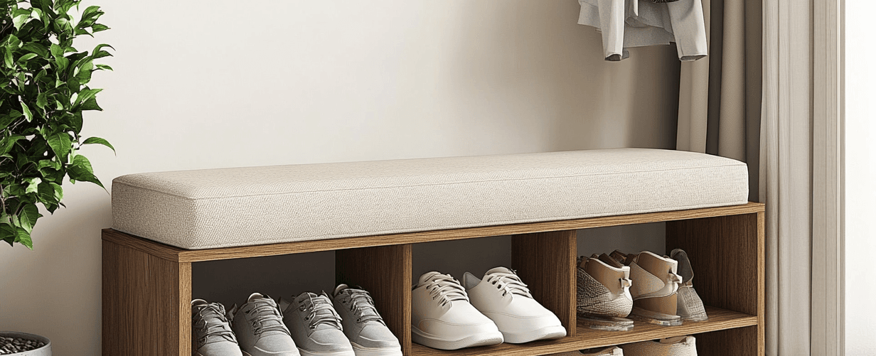 Is This the Best Shoe Storage Bench for Small Spaces