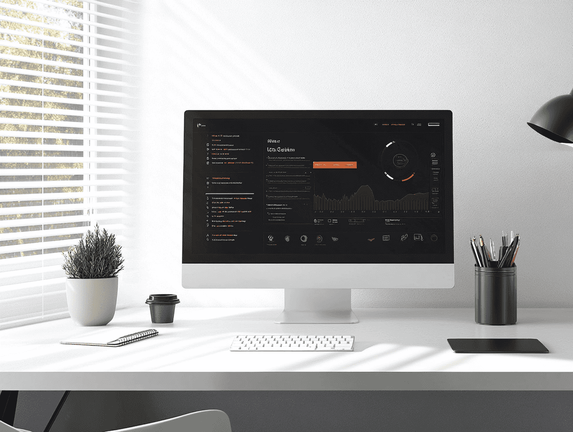 A frustrated user looking at a slow PC, symbolizing the impact of bloatware and spyware