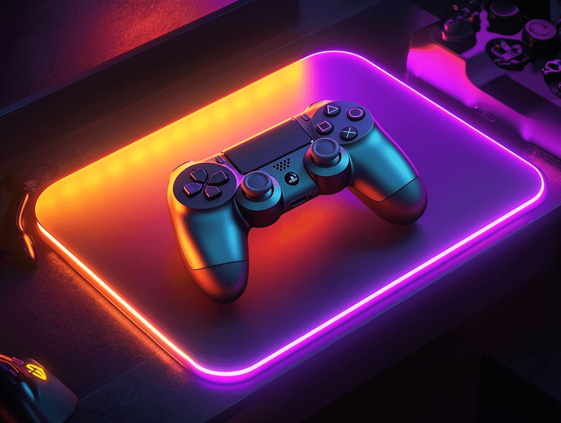 A surreal office environment with a mysterious atmosphere, representing The Stanley Parable