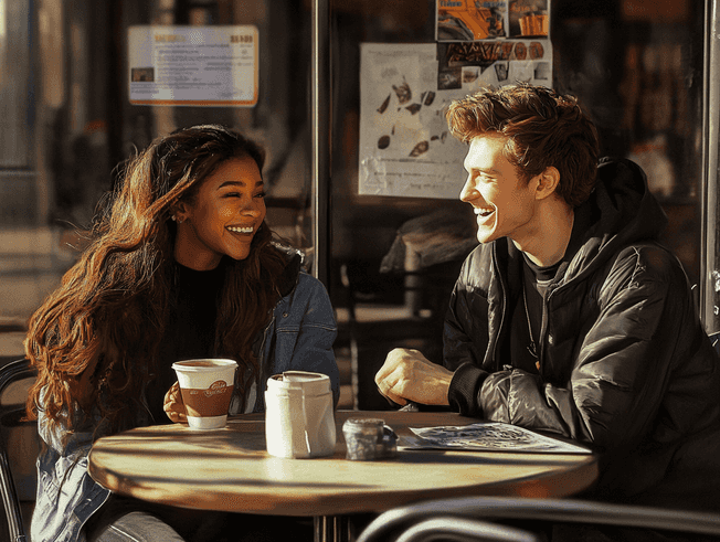 Zendaya and Tom Holland walking hand-in-hand on a sunny day