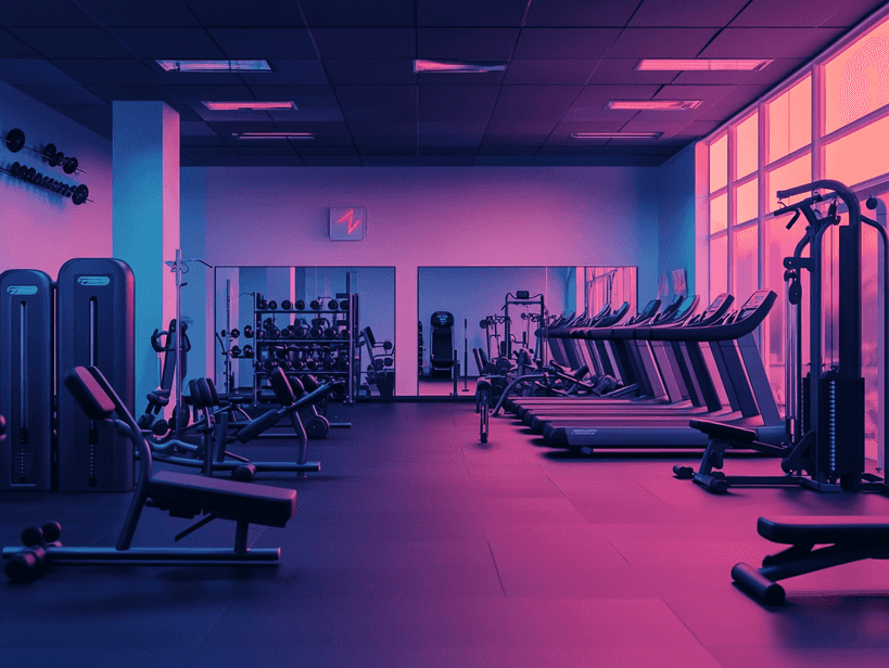 A modern gym with state-of-the-art equipment and a welcoming atmosphere