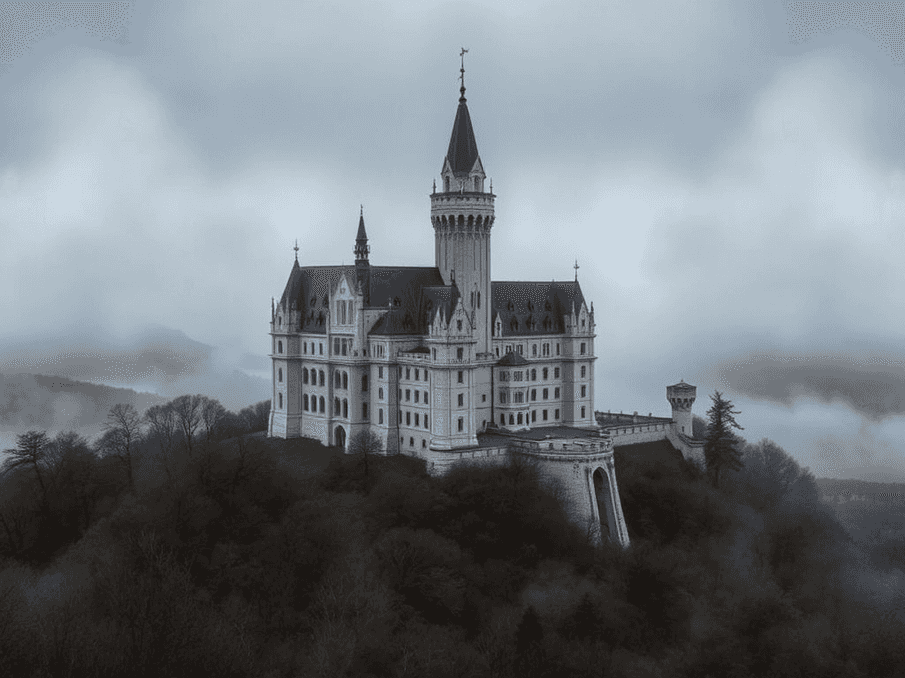 A scenic view of the German landscape