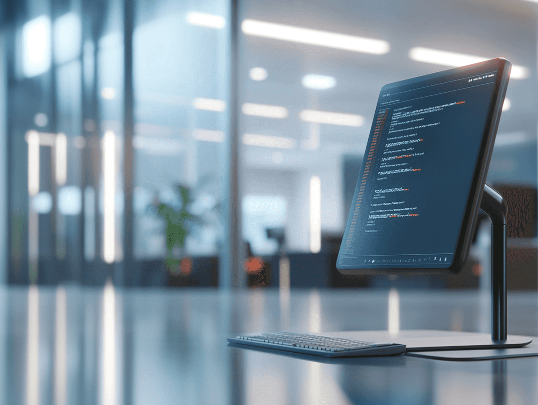 A close-up of a computer screen showing Git commands, symbolizing modern version control