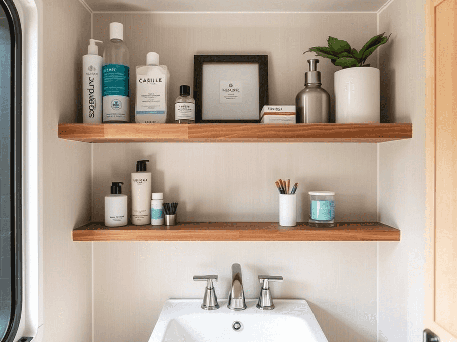 Thumbnail for RV Bathroom Storage Solutions