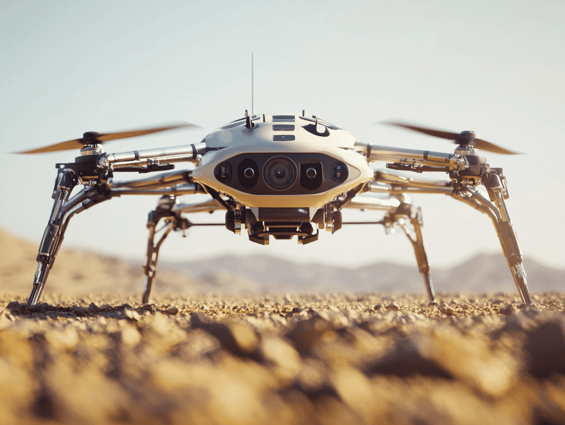 Close-up of a Garpiya-A1 drone with visible Chinese-made engine components