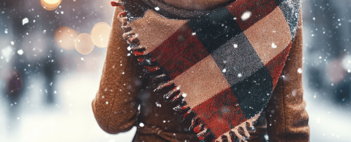 Why Scarves Over Coats Are the Winter Trend Everyone Is Talking About