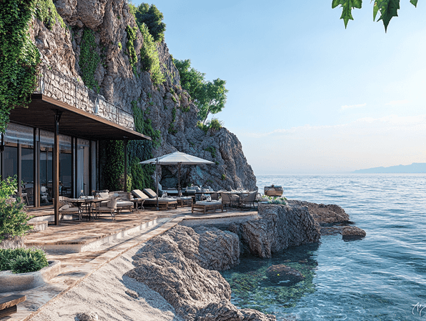 A rustic luxury hotel surrounded by vineyards on the slopes of Mount Etna