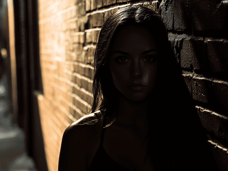 Two characters in a heated argument, symbolizing the brewing feuds in Salem