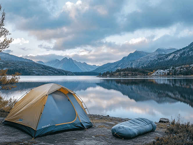 A shopper browsing outdoor gear deals online