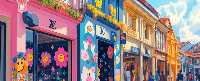 Discover the Unforgettable Louis Vuitton x Murakami Collaboration in Joo Chiat Singapore