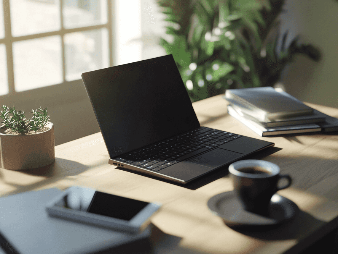 A high-performance Alienware gaming laptop with RGB lighting