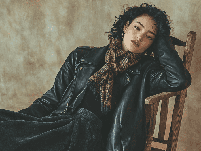 A close-up of statement accessories from Milan Fashion Week FW 2023