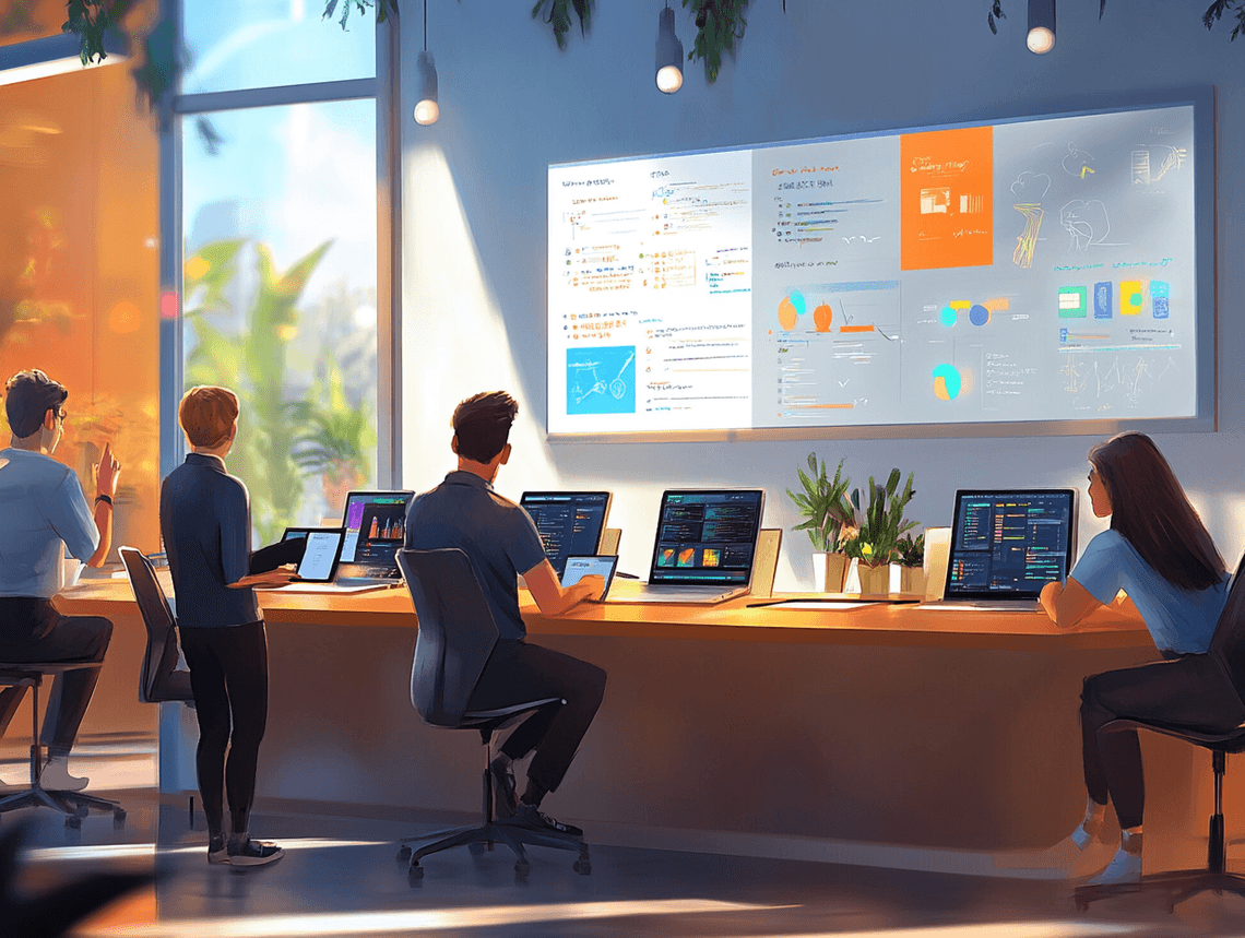 A user-friendly installation screen for a cloud storage app on a desktop computer