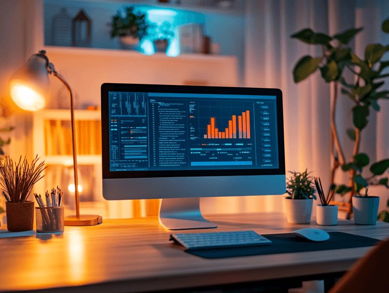 A modern electric fireplace with a sleek design in a minimalist living room