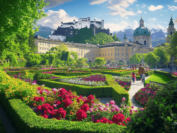 A vibrant view of Copenhagen's Nyhavn harbor with colorful buildings and boats
